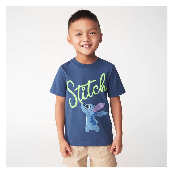 Petits Garçons T-shirt imprimé Stitch pour petits garçons